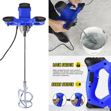 5000W Handheld Concrete Cement Mixer Electric Paddle Mixer Plaster Paint Mortar