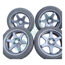 VAUXHALL CORSA D E  17" ALLOY WHEELS  215 45 17 TYRES SET X4 -