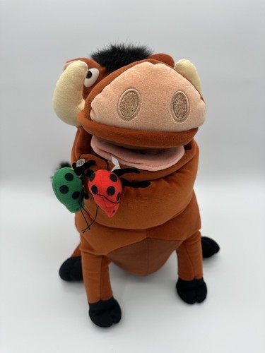 Vintage pumba plush toy brown - pumba,