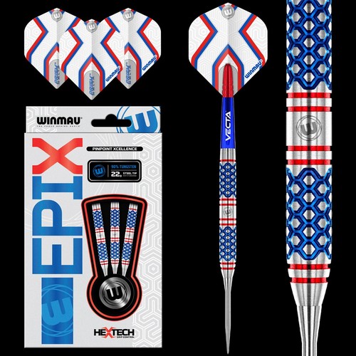 Winmau epix darts set - set, 90%