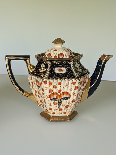 Antique signed lingard teapot - antique,