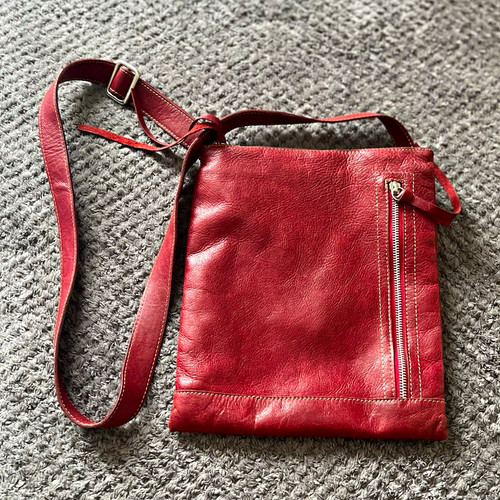 Picard red pebbled leather - pebbled,
