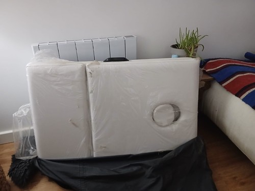 Cream white portable massage - portable,