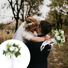 Artificial Silk Flower Bouquets for Wedding Decor and Photography