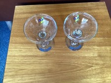 Vintage Babysham Glasses x 2