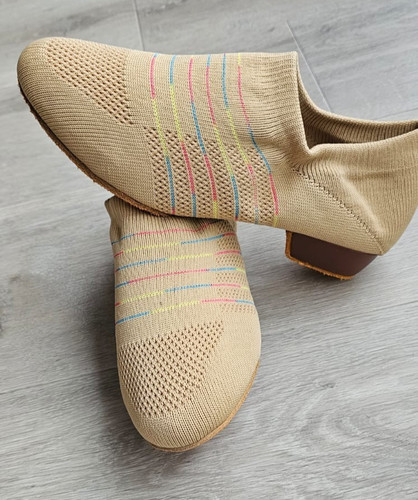 Women breathable knit split - knit,