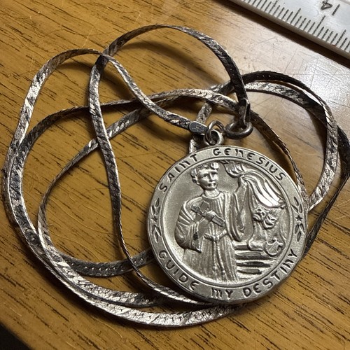 Vtg saint genesius - saint, creed