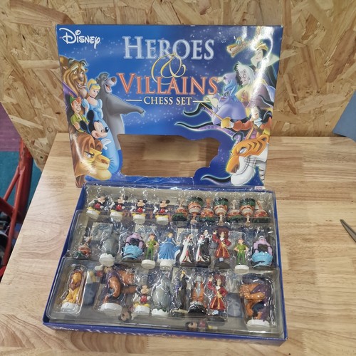 Disney heroes and villains - and,