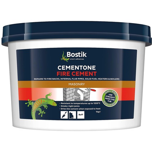 Bostik fire cement buff - fire,