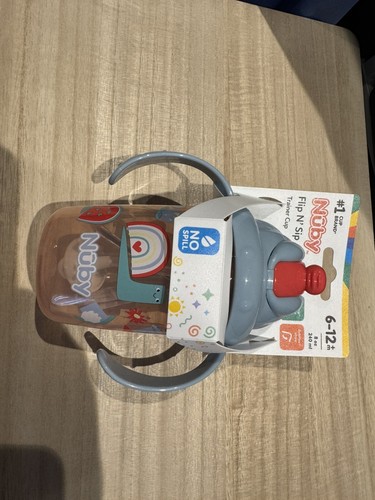 Nuby flip sip - flip, straw