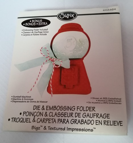 Sizzix gumball machine bigz - sizzix,