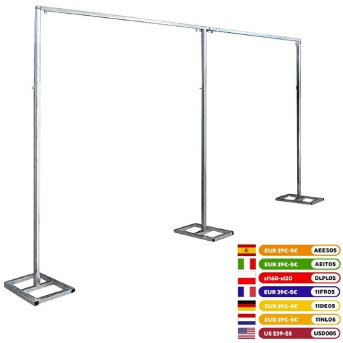 10x20ft wedding backdrop stand - 10x20ft,