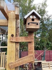 Bird box bird house hanging house bird box wooden Handmade nesting box wooden 