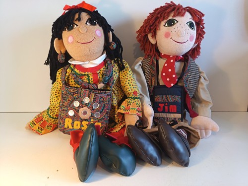 Large rosie and jim rag - rag, dolls
