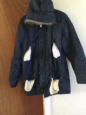 snorkel parka blue size L