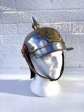 WW1 PRUSSIAN GERMAN OFFICERS PICKELHAUBE HELMET REPRO STEEL QUALITY RE-ENACTMENT