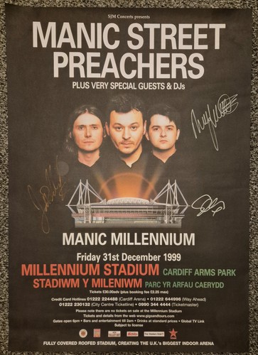 Official hand signed manic - official,