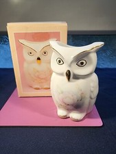 The Leonardo Collection Fine Bone China Owl  Vase, Pencil Holder, Trinket Pot