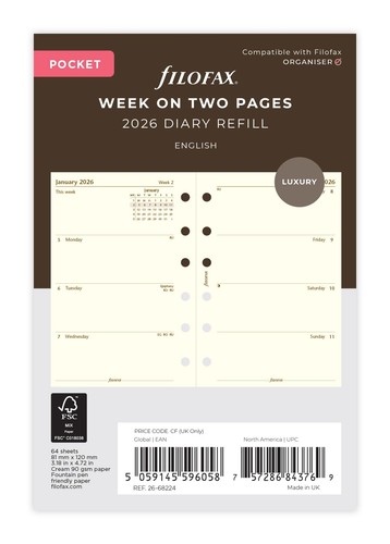 Filofax pocket week - filofax,