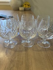 6 Vintage Stuart Crystal