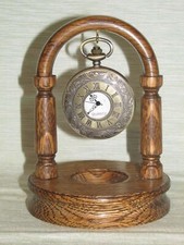 WOODEN POCKET WATCH STAND