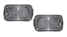 LED CRYSTAL CLEAR FRONT INDICATORS - FIT NISSAN 180SX S13 KOUKI BUMPER (96-99)