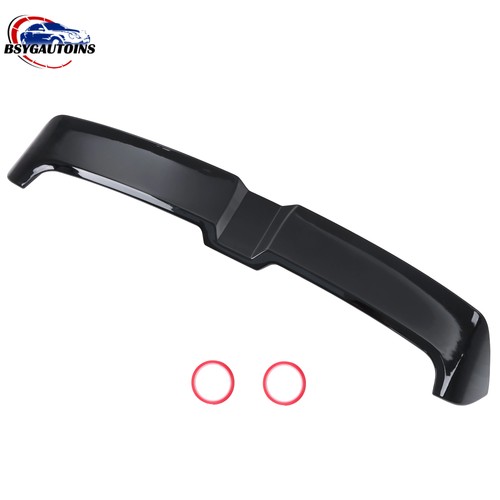 Gloss black boot spoiler - boot,
