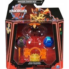 Bakugan Starter 3-Pack Special Attack Bruiser, Mantid, Titanium Trox