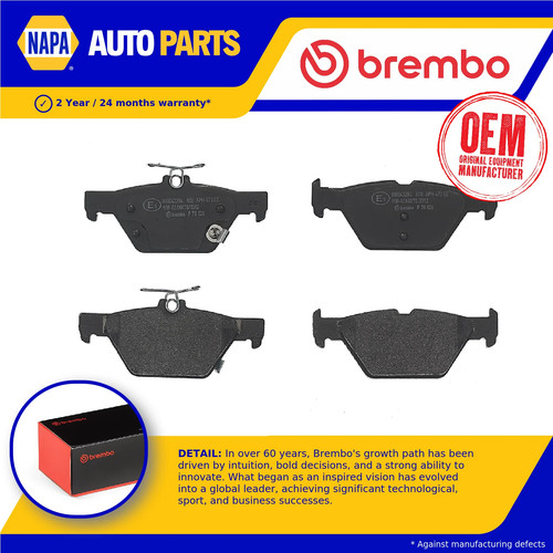Brake pads set fits - brake,
