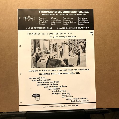 Vtg standard steel equipment - standard,