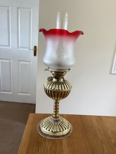 Ornate brass hinks oil - ornate,