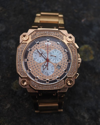 Mens aqua master rose - rose, finish