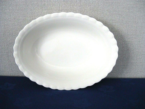 Vintage white serving - serving, dish