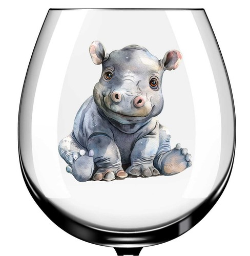 X12 hippo glass - x12, vinyl