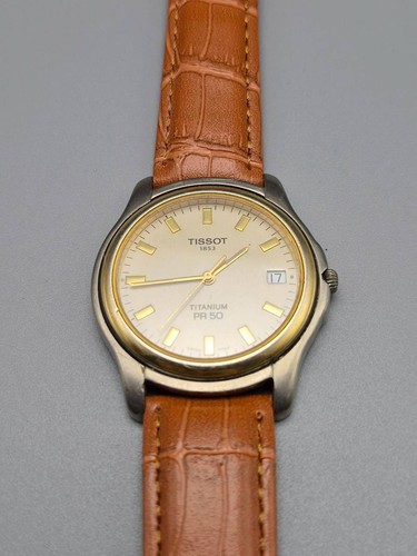 Tissot titanium pr50 vintage - tissot,