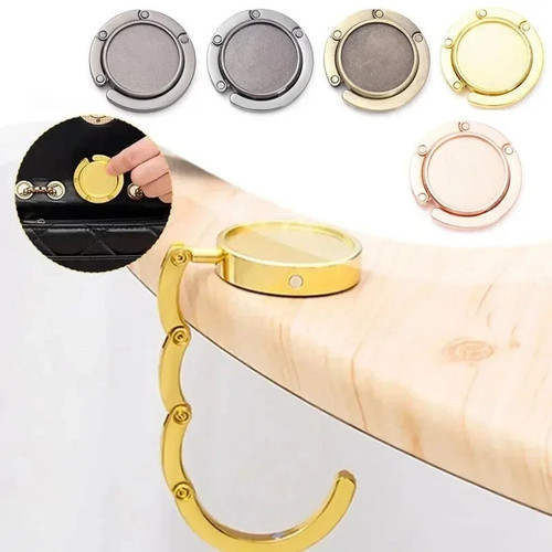 Folding handbag hook - handbag, hanger