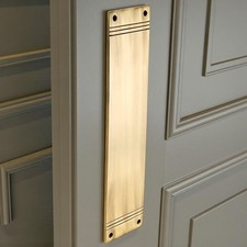 Solid Antique Brass Finger