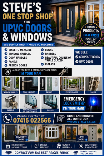 Upvc doors windows composite - upvc,