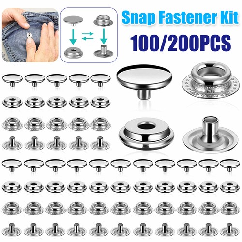 200x snap fastener - fastener, kit
