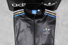 ADIDAS ORIGINALS CHILE 62 SHINY SUPERSTAR TRACKSUIT TOP,JACKET,RETRO,SIZE:MEDIUM