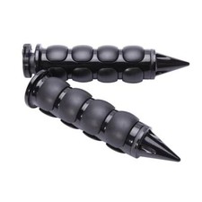 Motorcycle 7/8" Handlebar Hand Grip Black for Yamaha FZR YZF 600 600R R1 R6 R6S