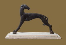 Antique Art Deco Greyhound