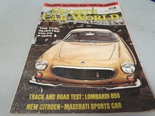 Jul 1970 SPORTS CAR WORLD Mag