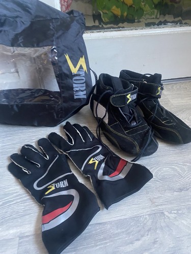 Racing karting - karting, boots