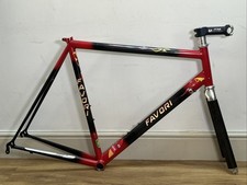 56cm Ellis Brings FAVORI Reynolds 853 Road Bike Frame (retro gamer decals)