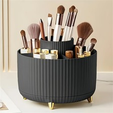 360° Rotating Makeup Organiser Brush Holder Cosmetic Organiser Brush Storage UK