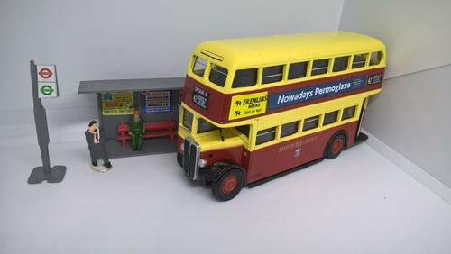 Bus shelter figures - bus,, &