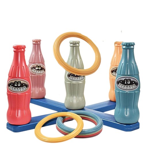 Kids ring toss - kids, bottle