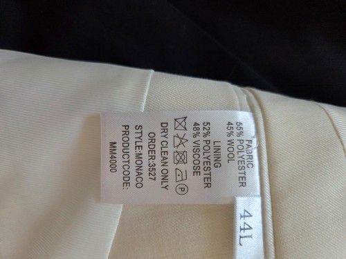 Mens pre owned white tuxedo - white,