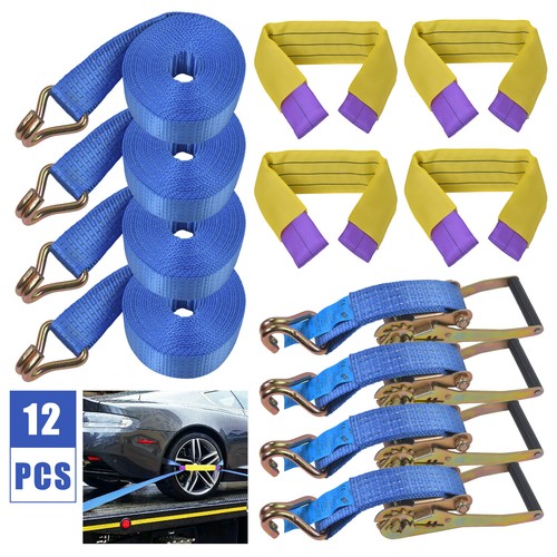 Heavy duty ratchet tie down - 4x,
